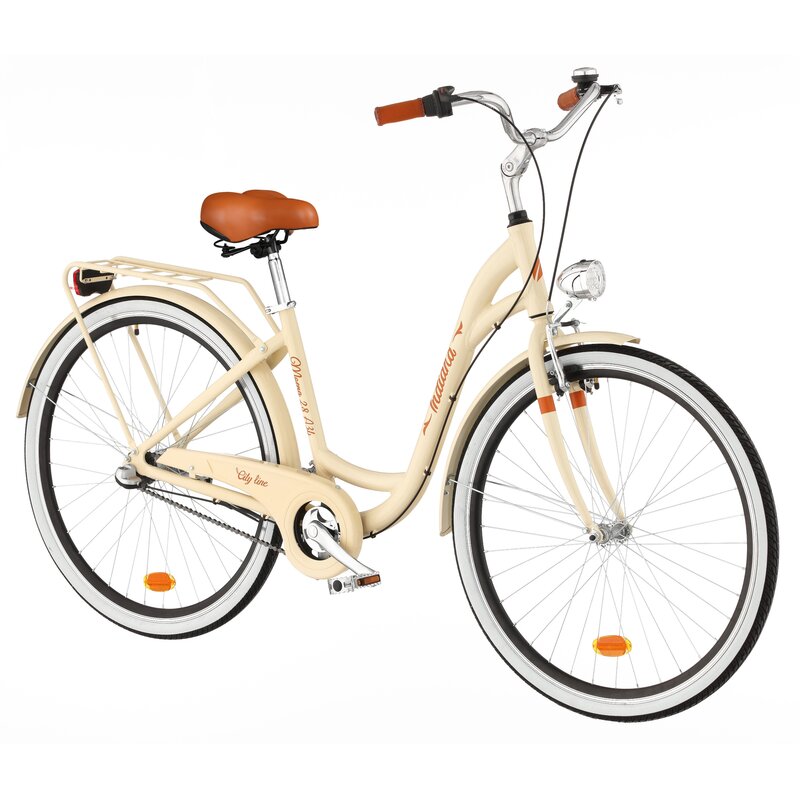 Rower miejski INDIANA Moena A3B 28 cali damski Cappuccino 2025