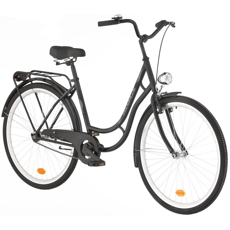 Rower miejski DAWSTAR Moly 1B 28 cali damski Czarny