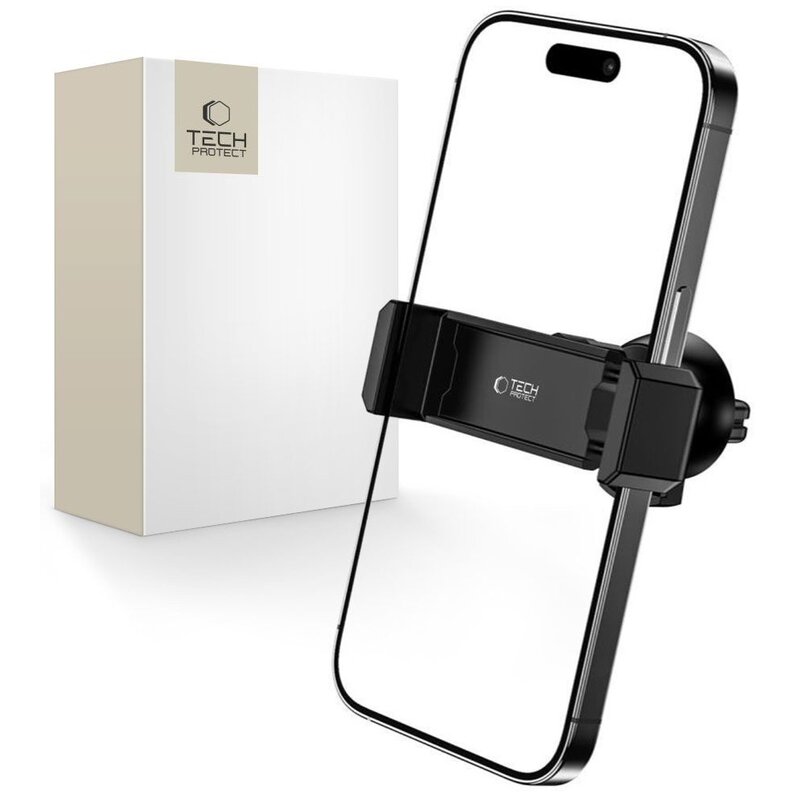 Uchwyt na telefon TECH-PROTECT V3 Mini Vent Czarny