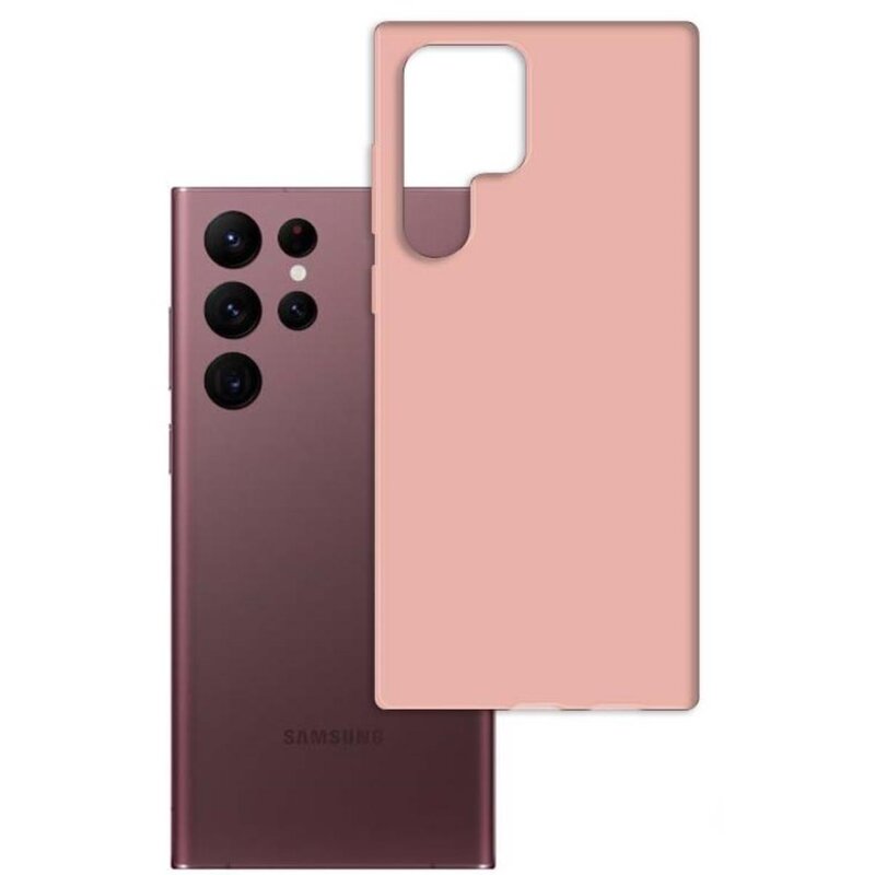 Etui 3MK Matt Case do Samsung Galaxy S23 Ultra Różowy