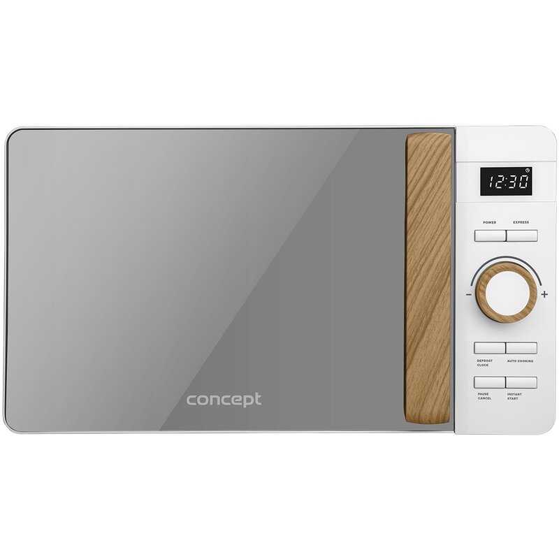 Kuchenka mikrofalowa CONCEPT MT4420WH 800W średnica 27 cm pojemność 20L Biały
