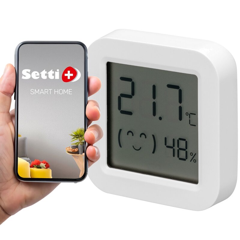Czujnik temperatury i wilgotności SETTI+ SS302 Bluetooth