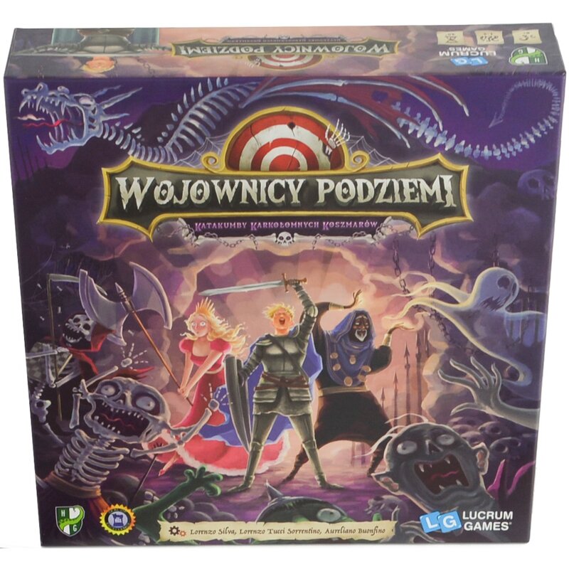 Gra planszowa LUCRUM GAMES Wojownicy podziemi: Katakumby karkołomnych koszmarów
