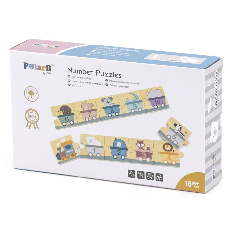 Puzzle VIGA PolarB Liczby 44071 (31 elementów)