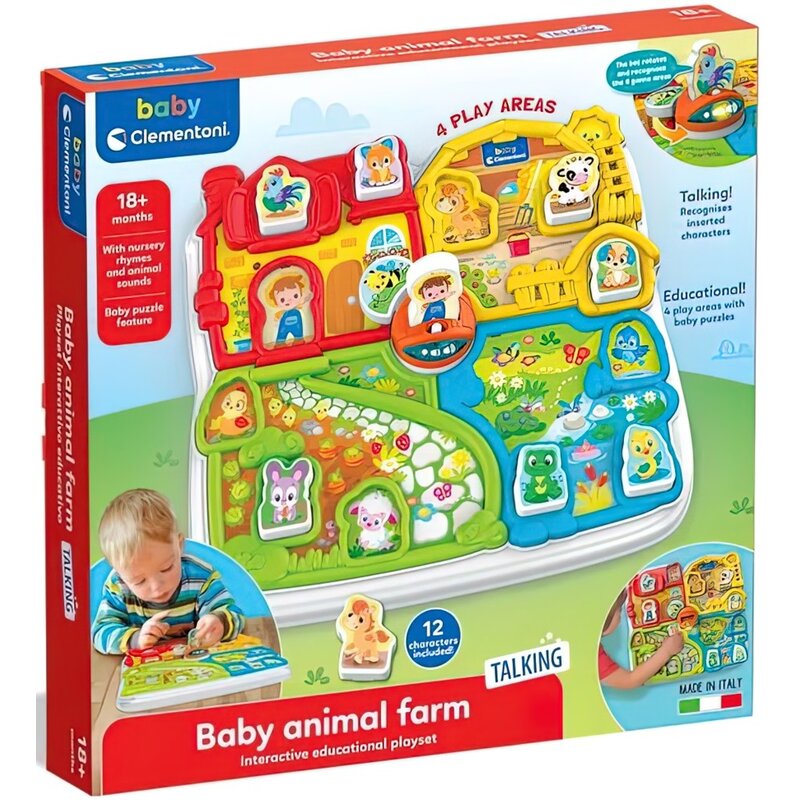 Zabawka interaktywna CLEMENTONI Baby Farma 17723