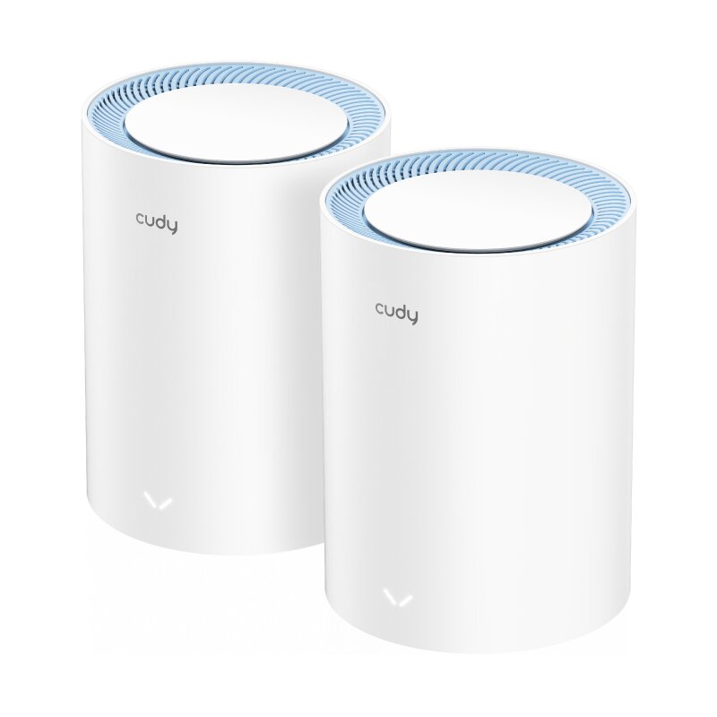 Router CUDY M1200 2.4 / 5 GHz (DualBand), Wi-Fi Mesh (2 szt.)