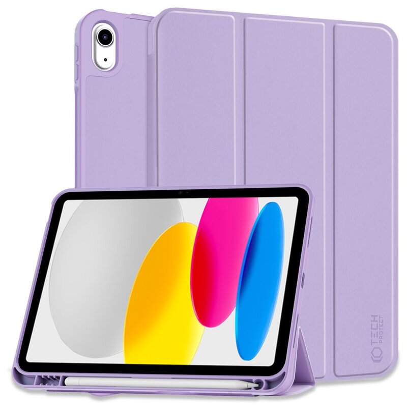 Tech-Protect SmartCase Pen do iPad 10.9'' / 11'' violet