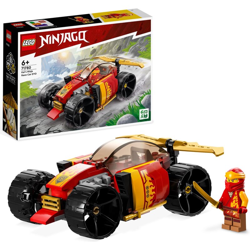 LEGO 71780 NINJAGO Samochód wyścigowy ninja Kaia EVO