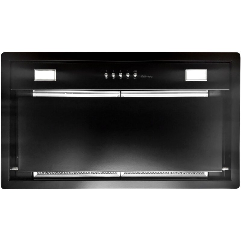 Okap FALMEC Built-In Max Evo 50 Czarny 480m3/h 65dB klasa C