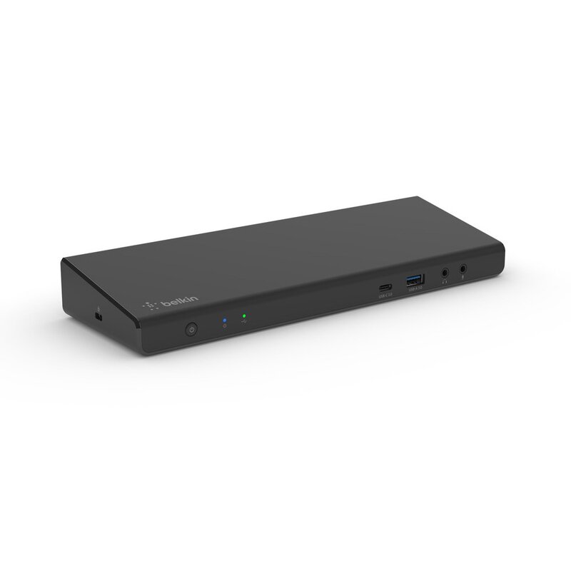 Belkin INC007VFBK USB-C Displ Link Dock 3x4K PD Mac/PC/Chrome Czarny
