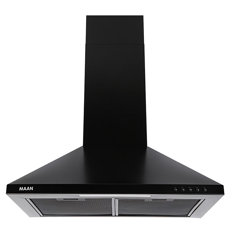 Okap MAAN Vela 2 60 Czarny 320m3/h 59dB klasa C