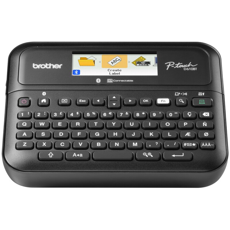 Brother P-touch PT-D610BT Czarny