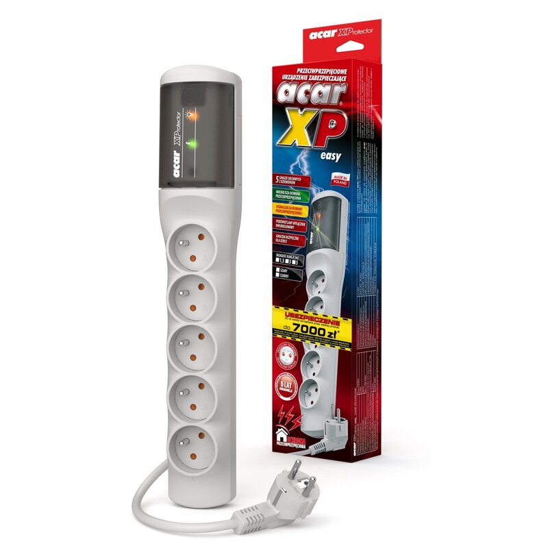 Listwa ACAR XP Easy W2338 (5 m) Szary