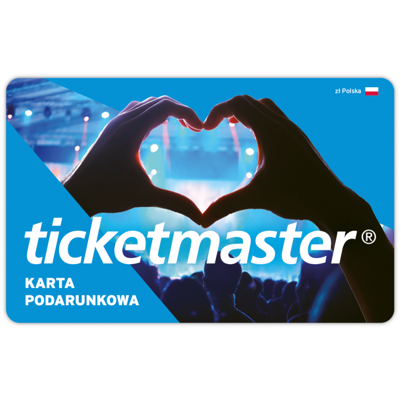 Karta podarunkowa TICKETMASTER 50 zł
