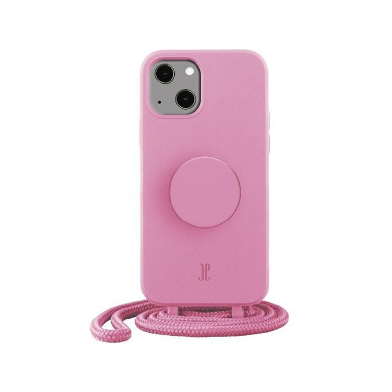 Etui JUST ELEGANCE PopGrip do Apple iPhone 14 Plus Różowy
