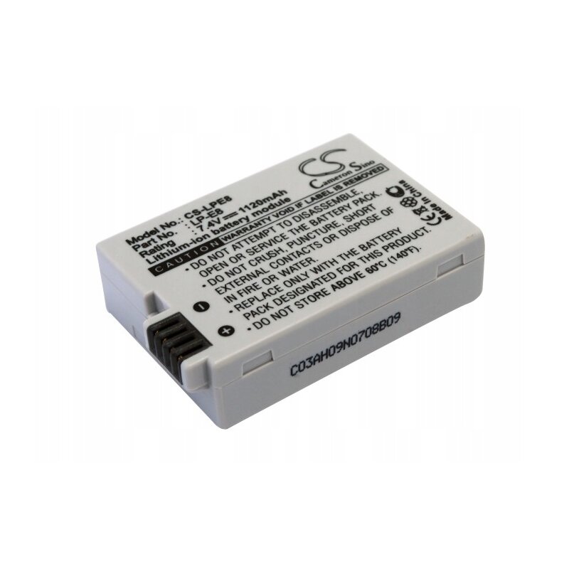Akumulator CAMERON SINO CS-LPE8 1120 mAh do aparatów Canon