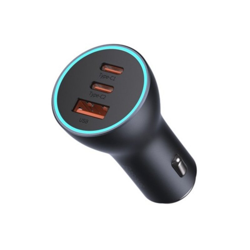 Ładowarka samochodowa BASEUS Golden Contactor Pro 65W Szary