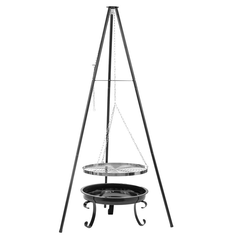 Grill ogniskowy MIRPOL MIR338 Średnica rusztu 52.5cm