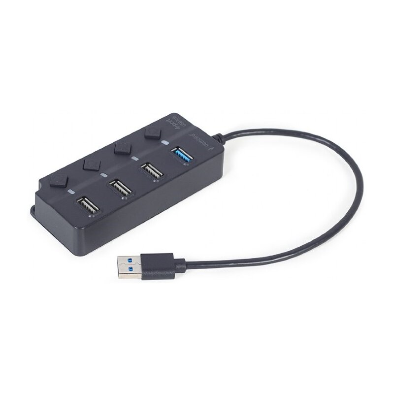 Hub GEMBIRD UHB-U3P1U2P3P-01 USB 3.2 Gen. 1, Pasywny