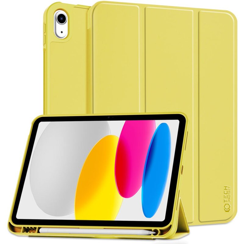 Tech-Protect SmartCase Pen do iPad 10.9'' / 11'' yellow