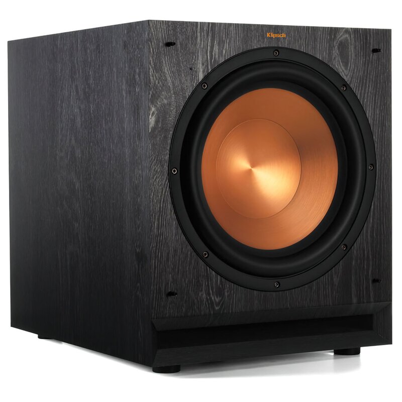 Subwoofer KLIPSCH SPL-120 Czarny, Aktywny, 300W. Szczelinowy Bass Reflex, 12