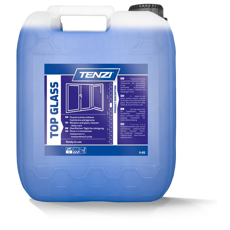 Płyn do mycia szyb TENZI S02/005 Top Glass 5 l