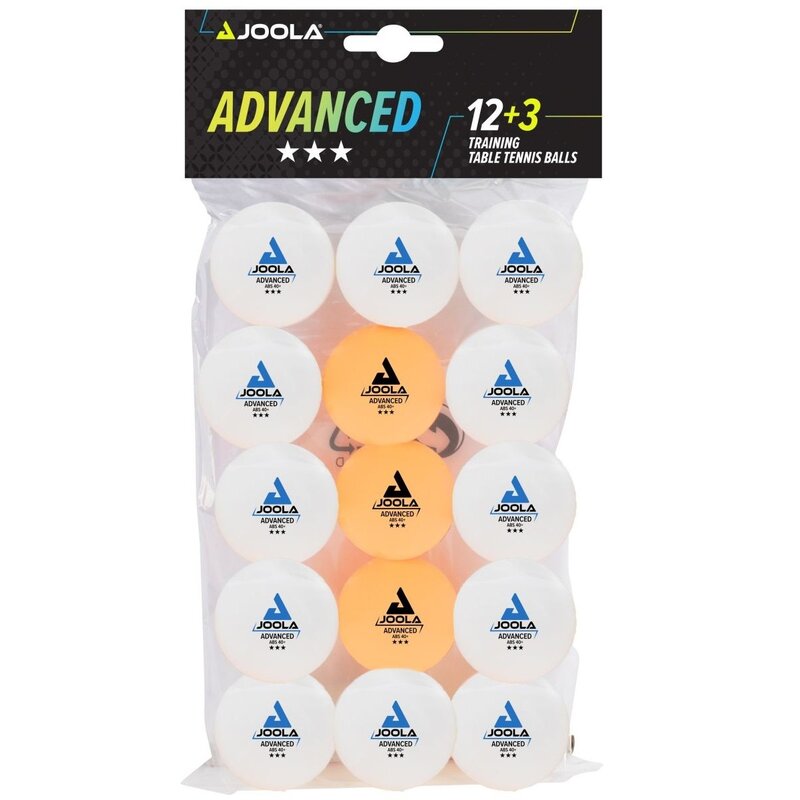 Piłeczki do ping ponga JOOLA 12 plus 3 (15 szt.)
