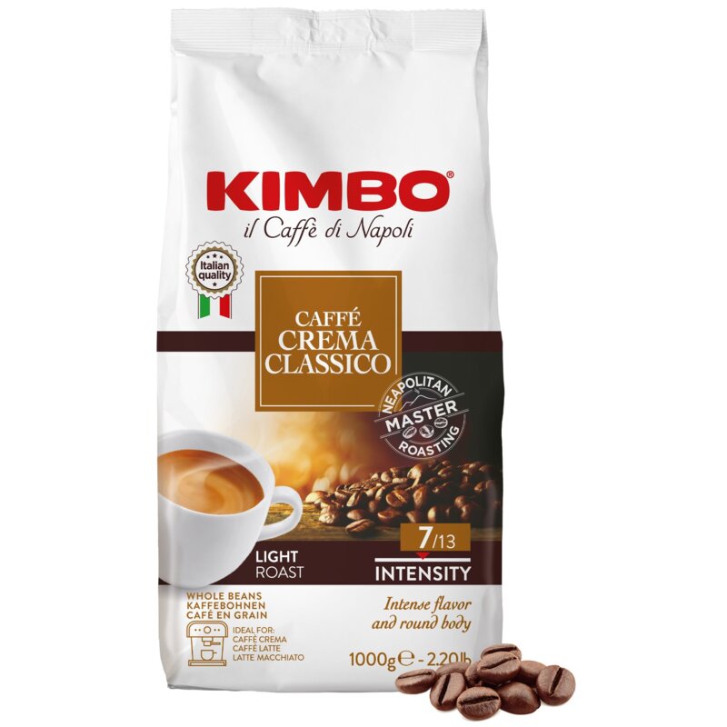 Kawa ziarnista KIMBO Caffe Crema Classico 1 kg