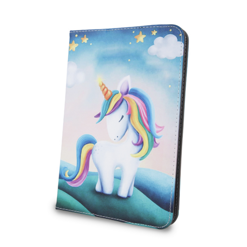 Etui na tablet GREENGO Unicorn 9-10 cali Wielokolorowy