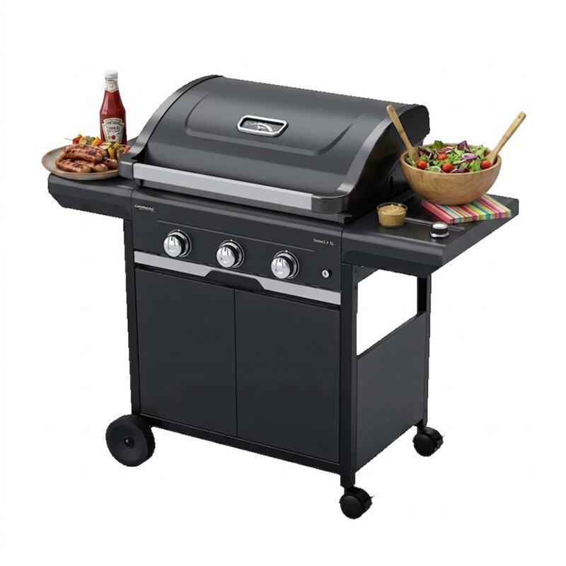 Grill ogrodowy gazowy CAMPINGAZ Select EXS Seria 3 9 + 2.3 kW 62 x 40 cm