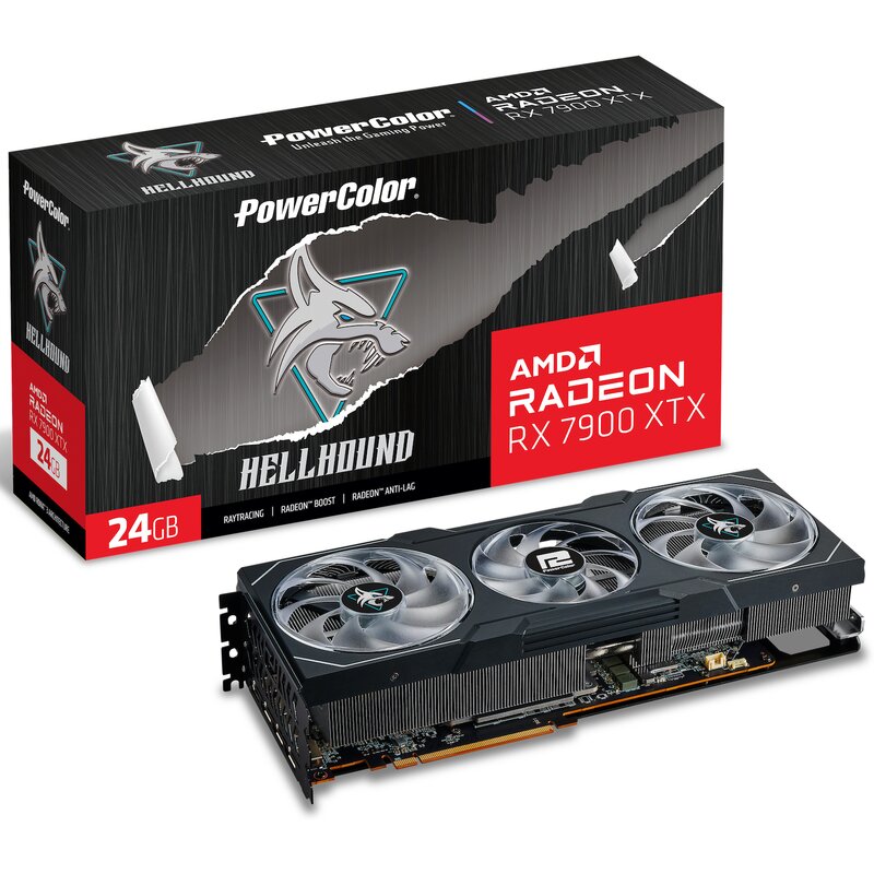 Karta graficzna POWERCOLOR Radeon RX 7900 XTX Hellhound 24GB