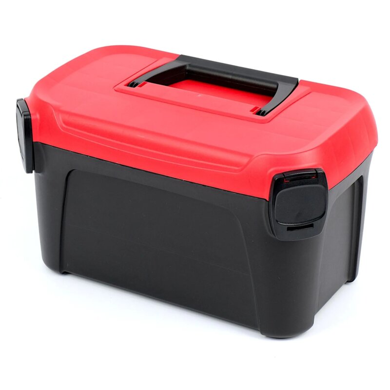 Skrzynka narzędziowa KISTENBERG Smart 40 KSM40 Czarno-czerwony