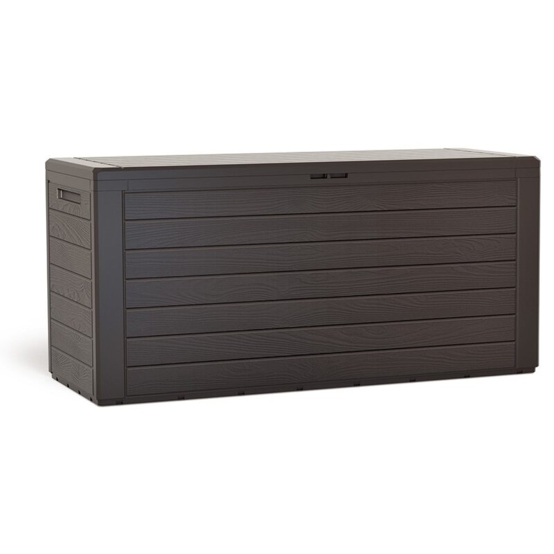 Skrzynia ogrodowa PROSPERPLAST Woodebox MBWL280-440U 280L Brązowy