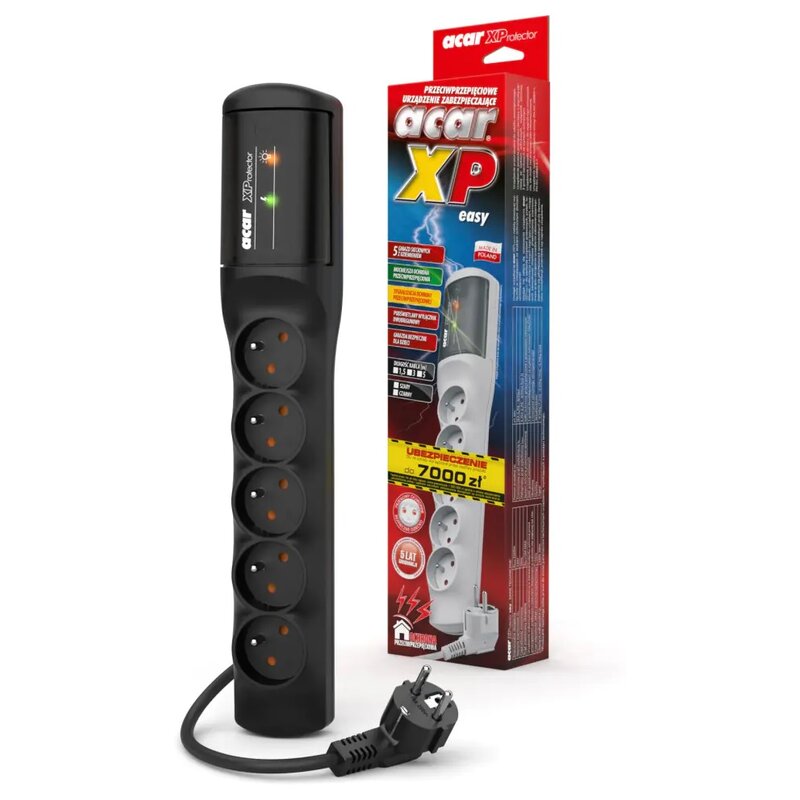 Listwa ACAR XP Easy W2339 (1.5 m) Czarny