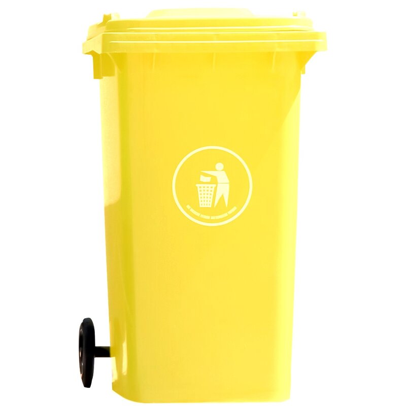 Pojemnik gospodarczy MIRPOL GT-240H 240 L Żółty