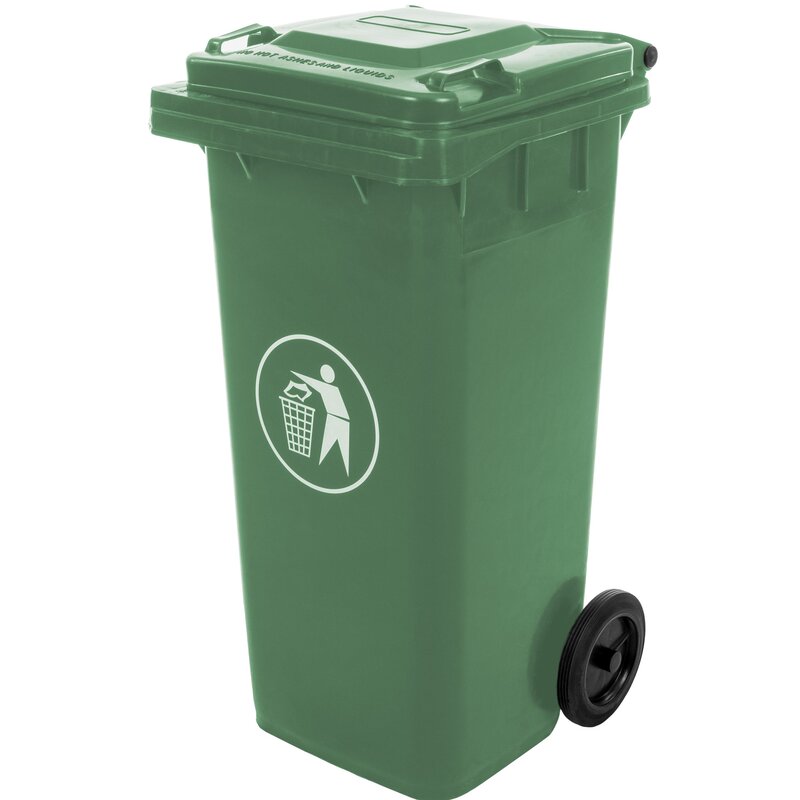 Pojemnik gospodarczy MIRPOL GT-240H 240 L Zielony