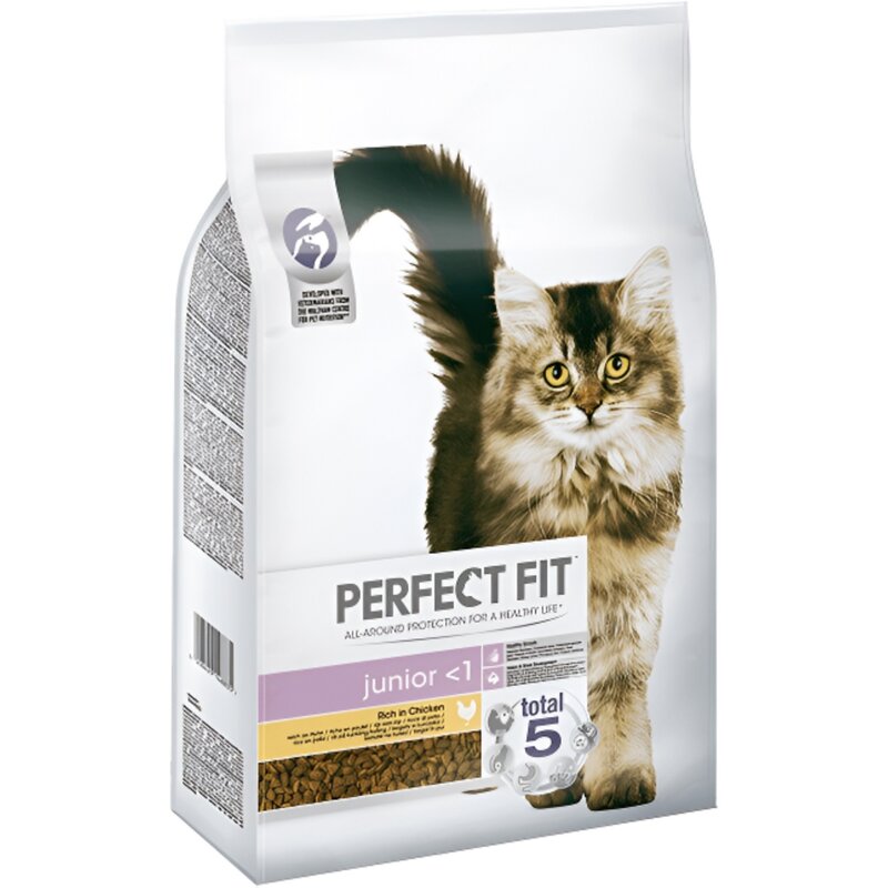Karma dla kota PERFECT FIT Junior Kurczak 7 kg
