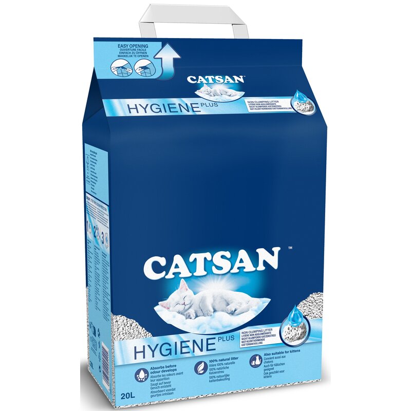 Żwirek dla kota CATSAN Hygiene 20 l
