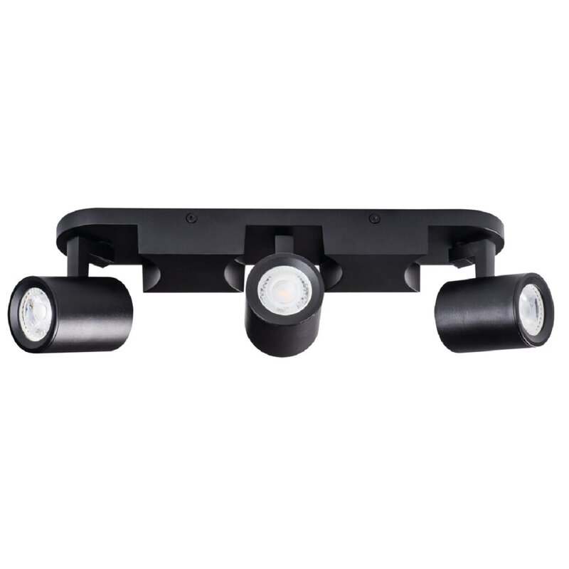 Lampa sufitowa punktowa KANLUX Laurin EL-3I B Czarny
