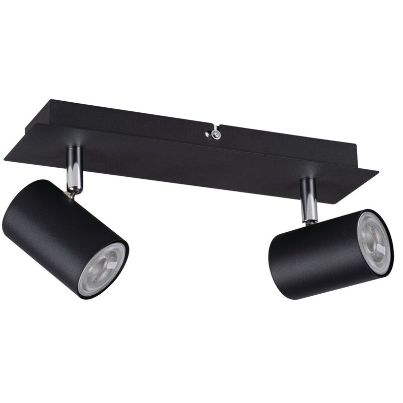 Lampa sufitowa punktowa KANLUX Evalo EL-2I B-SR Czarny