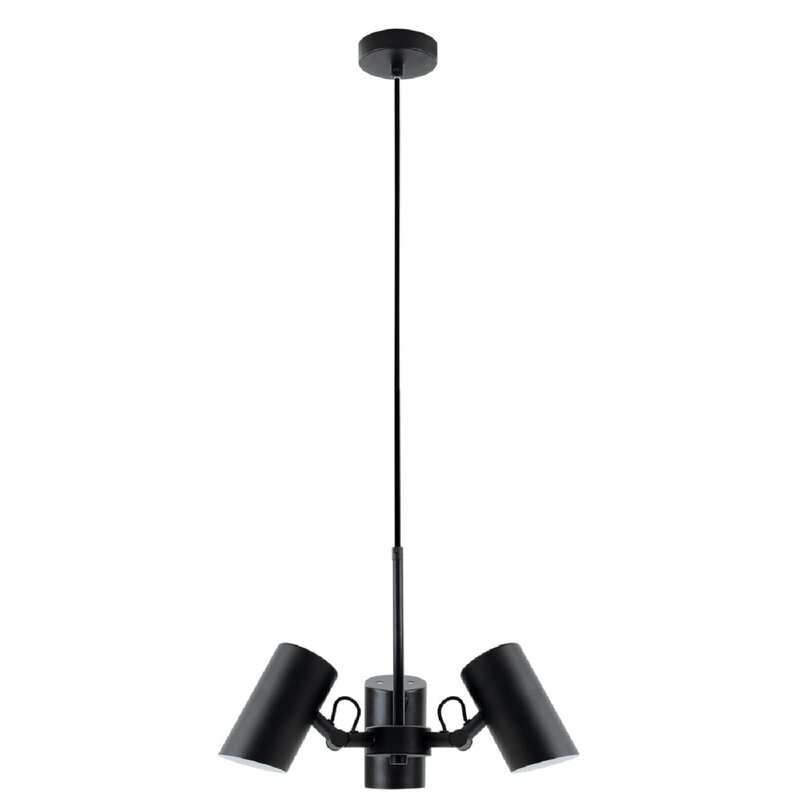 Lampa sufitowa KANLUX AGZAR C 3xE14 B Czarny