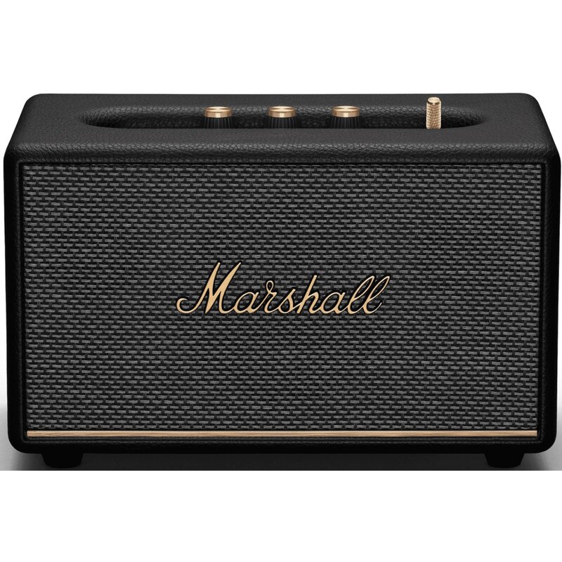 Głośnik MARSHALL Acton III Regulacja głośności, Bluetooth 5.2, Ikoniczny styl, Aplikacja Marshall, Czarny