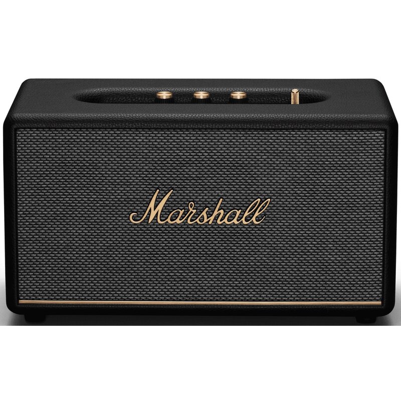 Głośnik MARSHALL Stanmore III Regulacja głośności, Bluetooth 5.2, Ikoniczny styl, Aplikacja Marshall App, Czarny