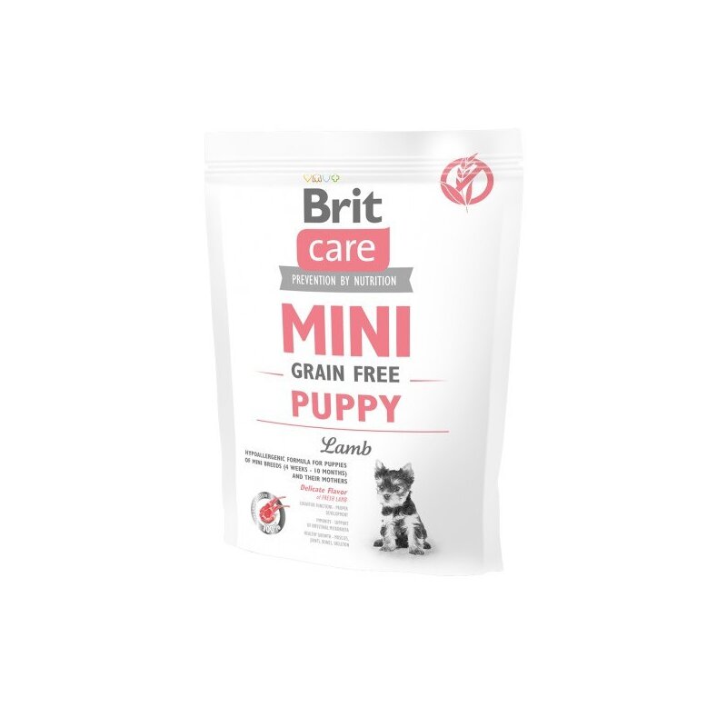 Karma dla psa BRIT Care Mini Puppy Jagnięcina 400 g