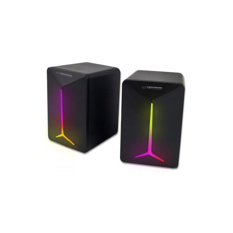 ESPERANZA GŁOŚNIKI 2.0 LED RAINBOW FREVO EGS105