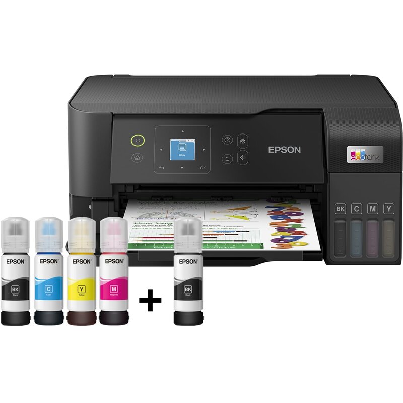 Urządzenie wielofunkcyjne EPSON EcoTank L3560 Druk w kolorze, Wi-Fi