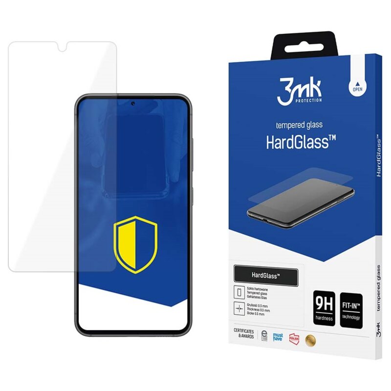 3mk HardGlass do Samsung Galaxy S23