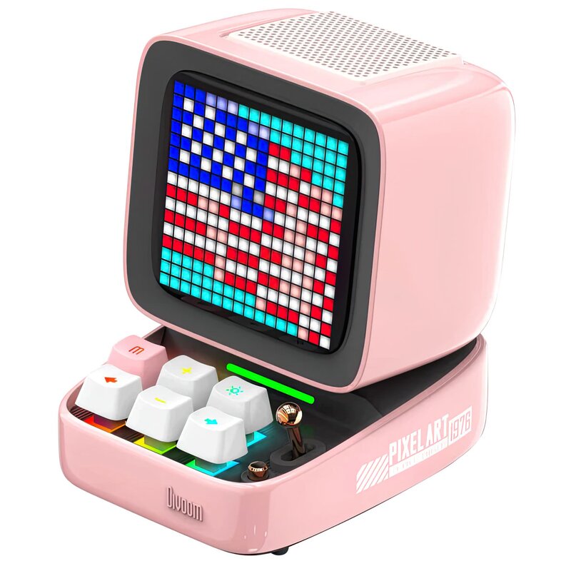 Głośnik mobilny DIVOOM Ditoo Pro Różowy