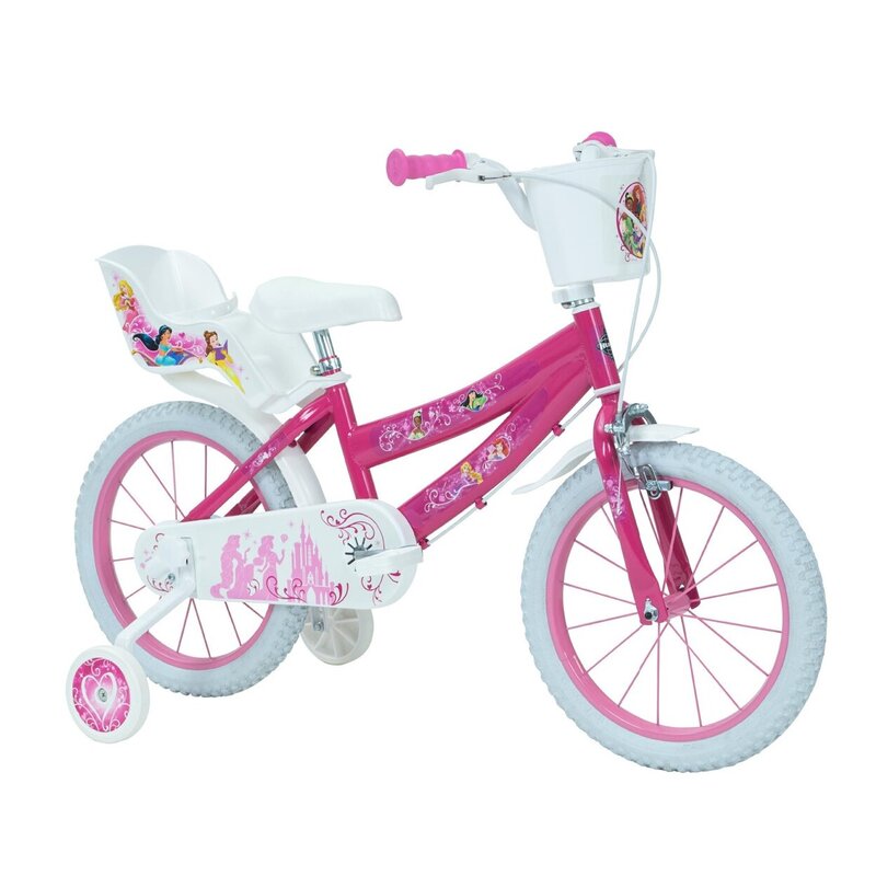 Rower dziecięcy DISNEY Księżniczka 16 cali dla dziewczynki
