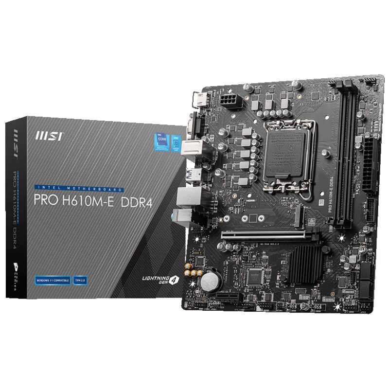 Płyta główna MSI Pro H610M-E DDR4